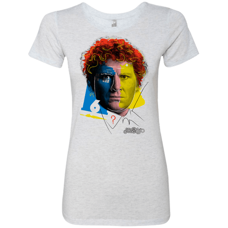 T-Shirts Heather White / S Doctor Warwhol 6 Women's Triblend T-Shirt