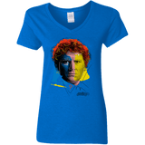 T-Shirts Royal / S Doctor Warwhol 6 Women's V-Neck T-Shirt