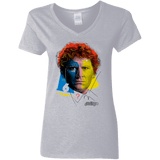 T-Shirts Sport Grey / S Doctor Warwhol 6 Women's V-Neck T-Shirt