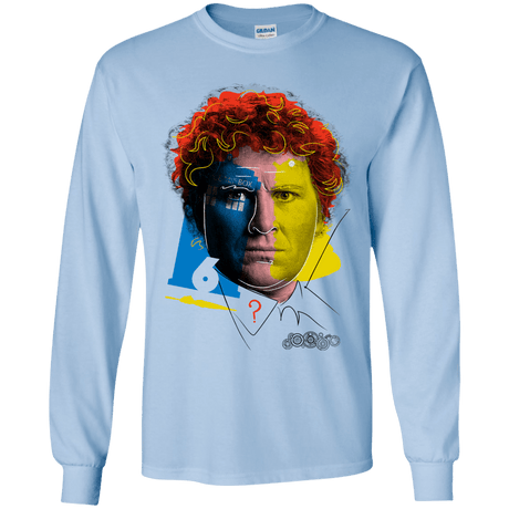 T-Shirts Light Blue / YS Doctor Warwhol 6 Youth Long Sleeve T-Shirt