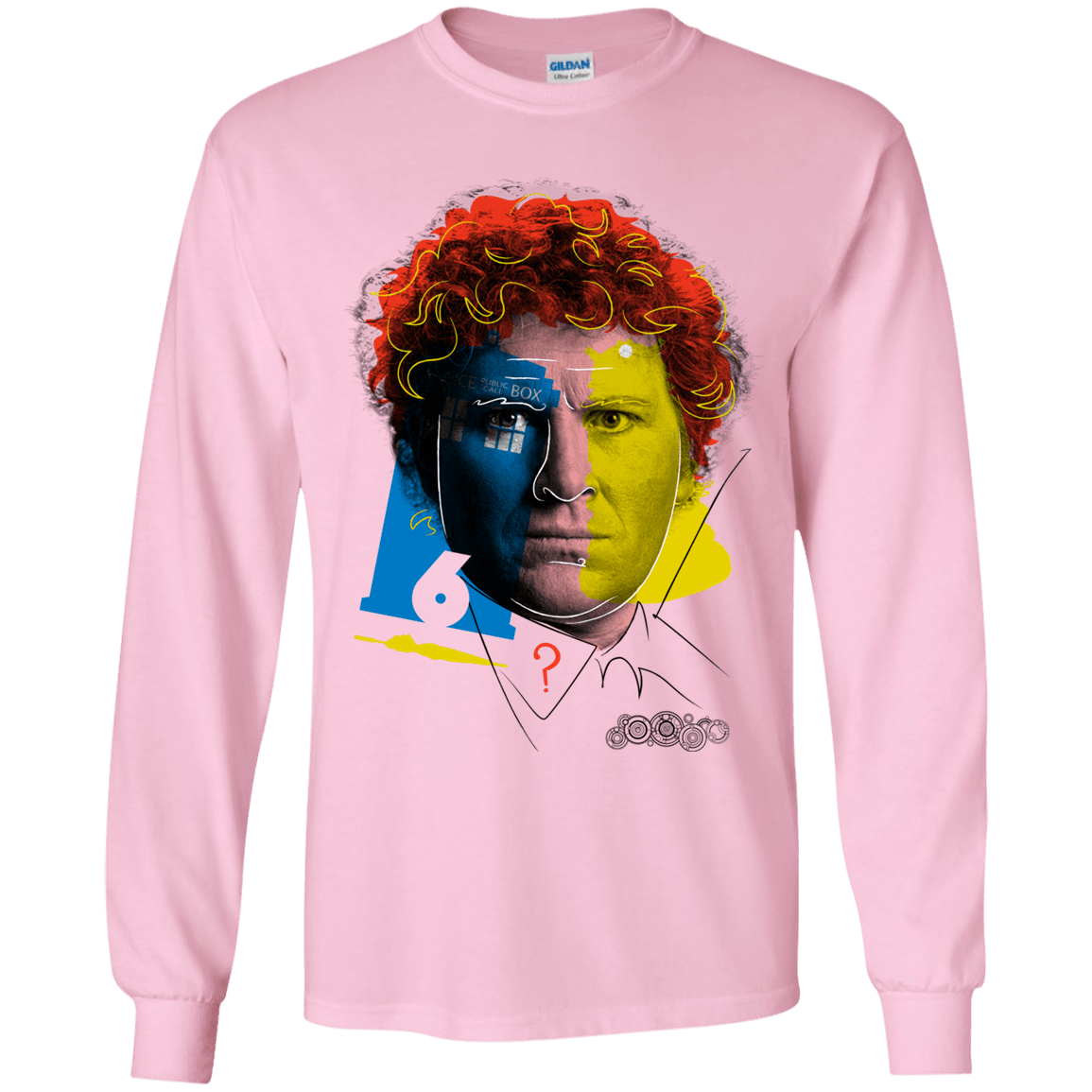 T-Shirts Light Pink / YS Doctor Warwhol 6 Youth Long Sleeve T-Shirt