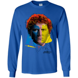 T-Shirts Royal / YS Doctor Warwhol 6 Youth Long Sleeve T-Shirt