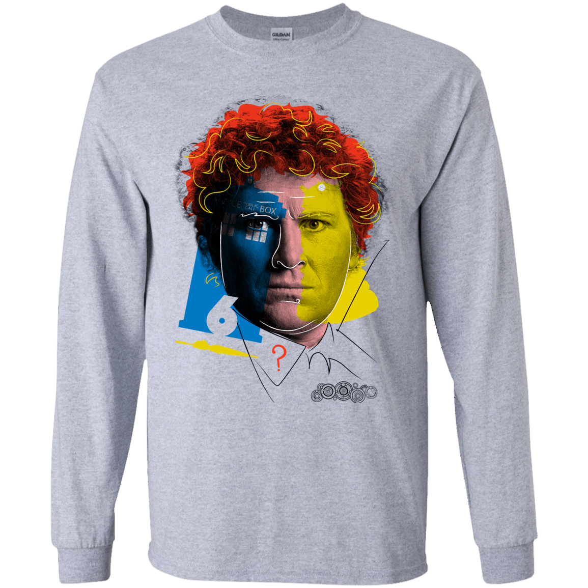T-Shirts Sport Grey / YS Doctor Warwhol 6 Youth Long Sleeve T-Shirt