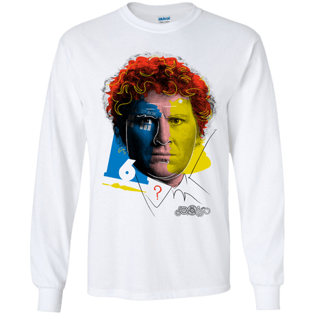 T-Shirts White / YS Doctor Warwhol 6 Youth Long Sleeve T-Shirt