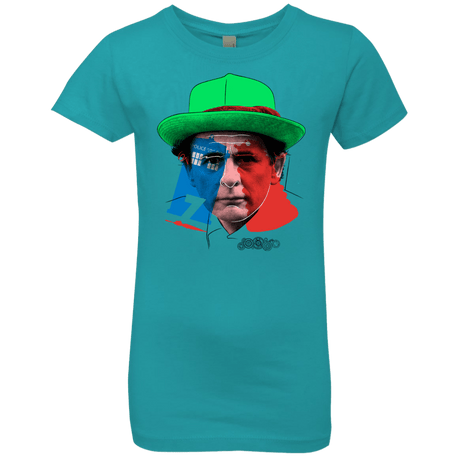 T-Shirts Tahiti Blue / YXS Doctor Warwhol 7 Girls Premium T-Shirt