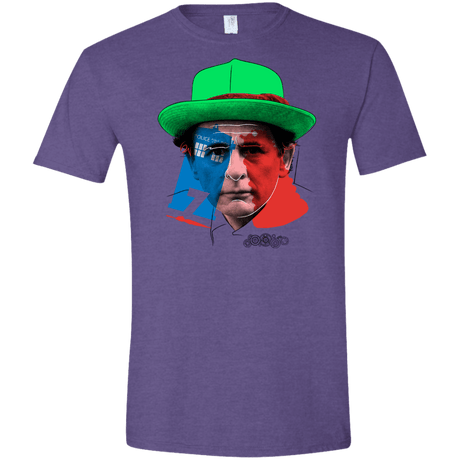 T-Shirts Heather Purple / S Doctor Warwhol 7 Men's Semi-Fitted Softstyle