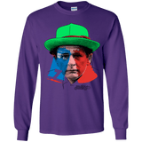 T-Shirts Purple / YS Doctor Warwhol 7 Youth Long Sleeve T-Shirt