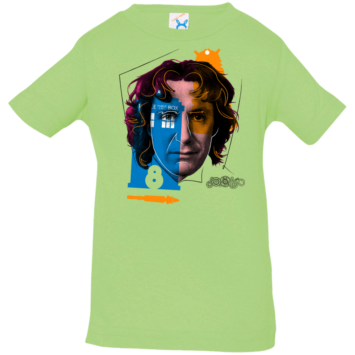 T-Shirts Key Lime / 6 Months Doctor Warwhol 8 Infant Premium T-Shirt