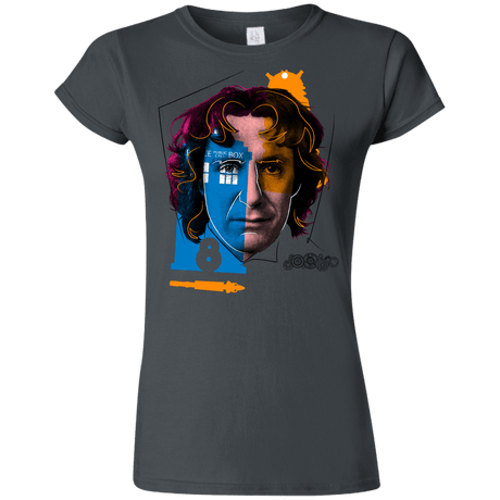 T-Shirts Charcoal / S Doctor Warwhol 8 Junior Slimmer-Fit T-Shirt