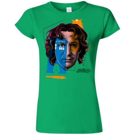 T-Shirts Irish Green / S Doctor Warwhol 8 Junior Slimmer-Fit T-Shirt