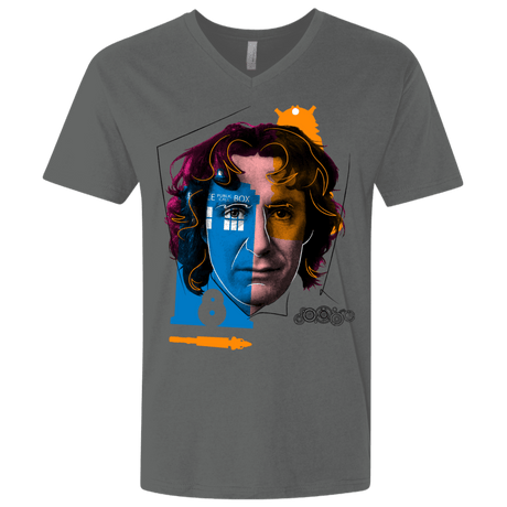 T-Shirts Heavy Metal / X-Small Doctor Warwhol 8 Men's Premium V-Neck
