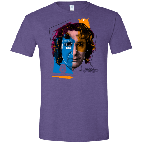 T-Shirts Heather Purple / S Doctor Warwhol 8 Men's Semi-Fitted Softstyle