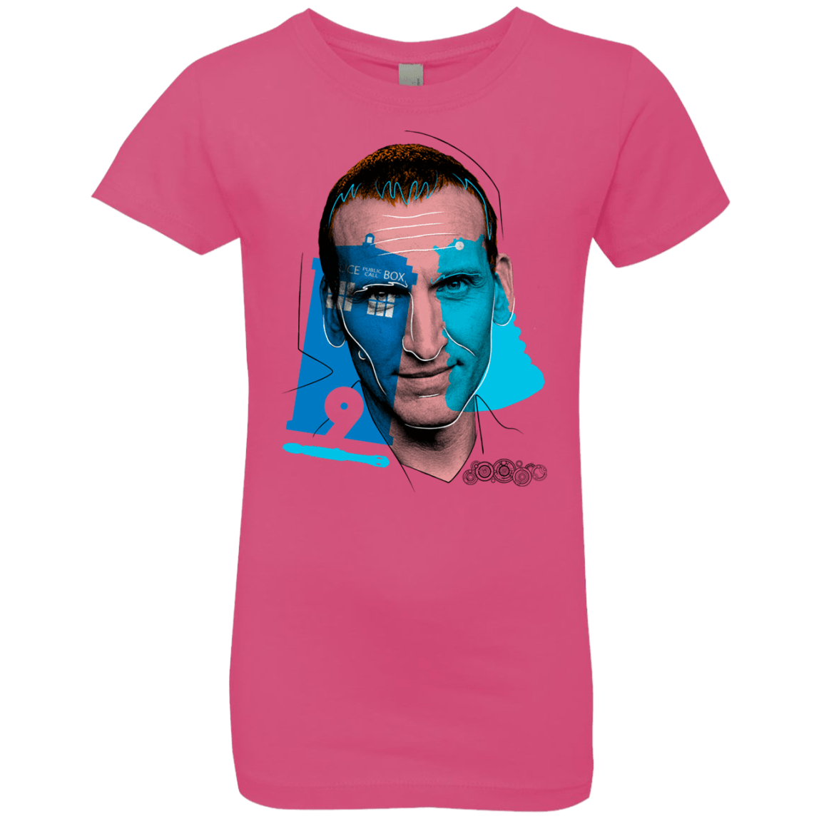 T-Shirts Hot Pink / YXS Doctor Warwhol 9 Girls Premium T-Shirt