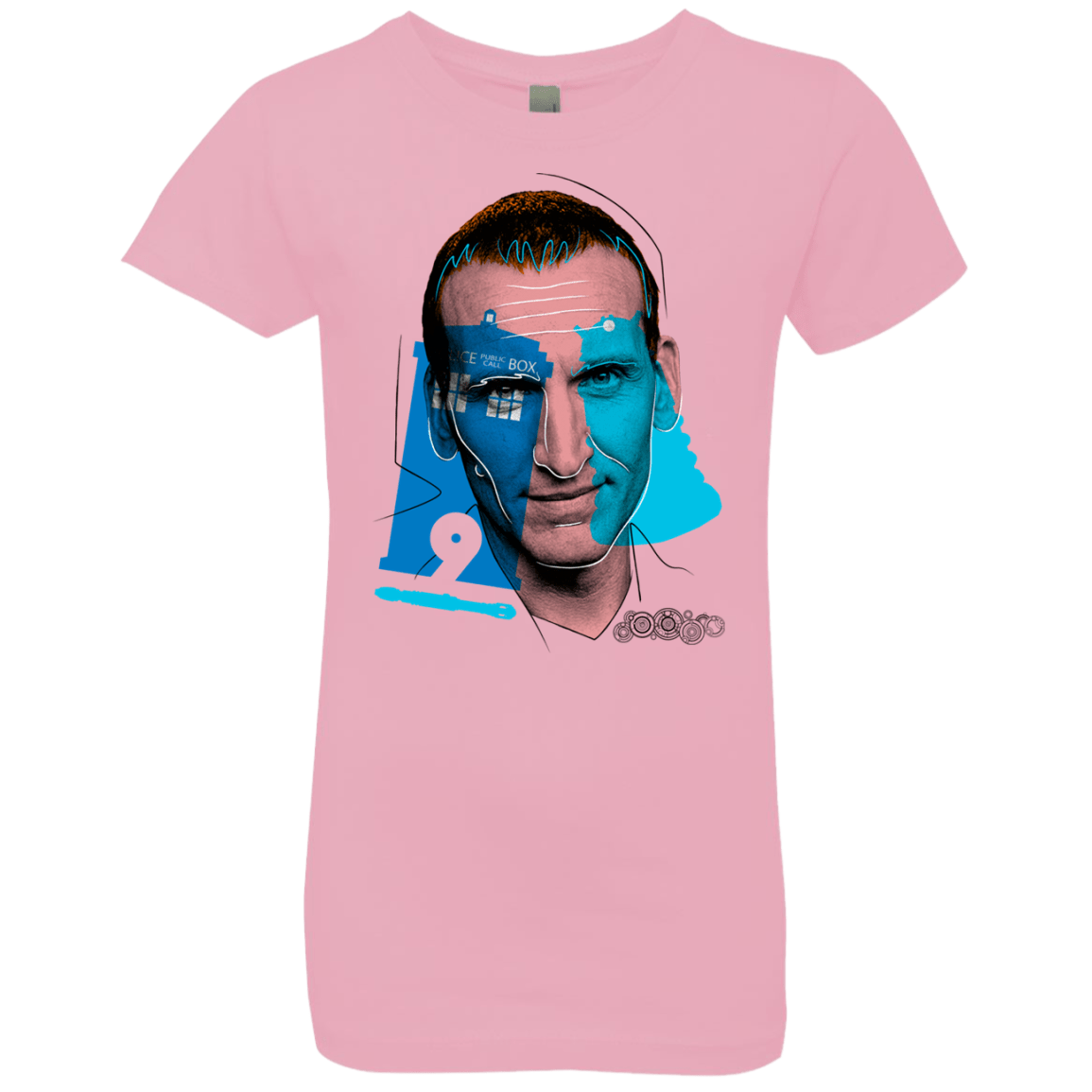 T-Shirts Light Pink / YXS Doctor Warwhol 9 Girls Premium T-Shirt