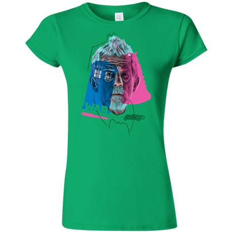 T-Shirts Irish Green / S Doctor Warwhol War Junior Slimmer-Fit T-Shirt