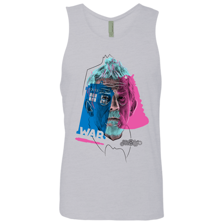 T-Shirts Heather Grey / S Doctor Warwhol War Men's Premium Tank Top