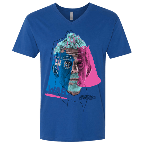T-Shirts Royal / X-Small Doctor Warwhol War Men's Premium V-Neck