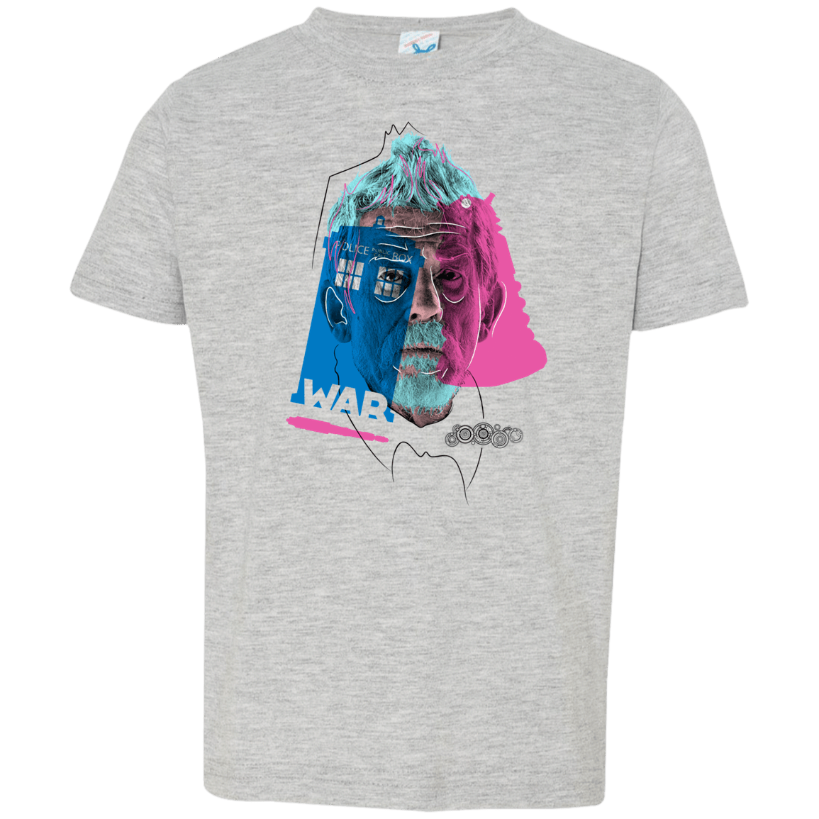 T-Shirts Heather Grey / 2T Doctor Warwhol War Toddler Premium T-Shirt