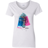 T-Shirts White / S Doctor Warwhol War Women's V-Neck T-Shirt