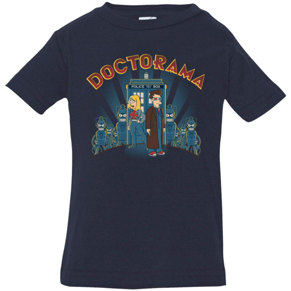 T-Shirts Navy / 6 Months DOCTORAMA (2) Infant PremiumT-Shirt