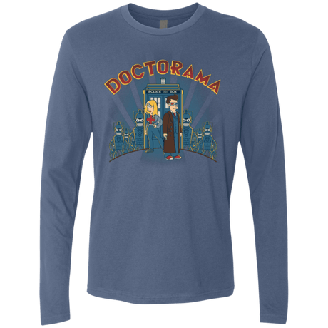T-Shirts Indigo / Small DOCTORAMA (2) Men's Premium Long Sleeve