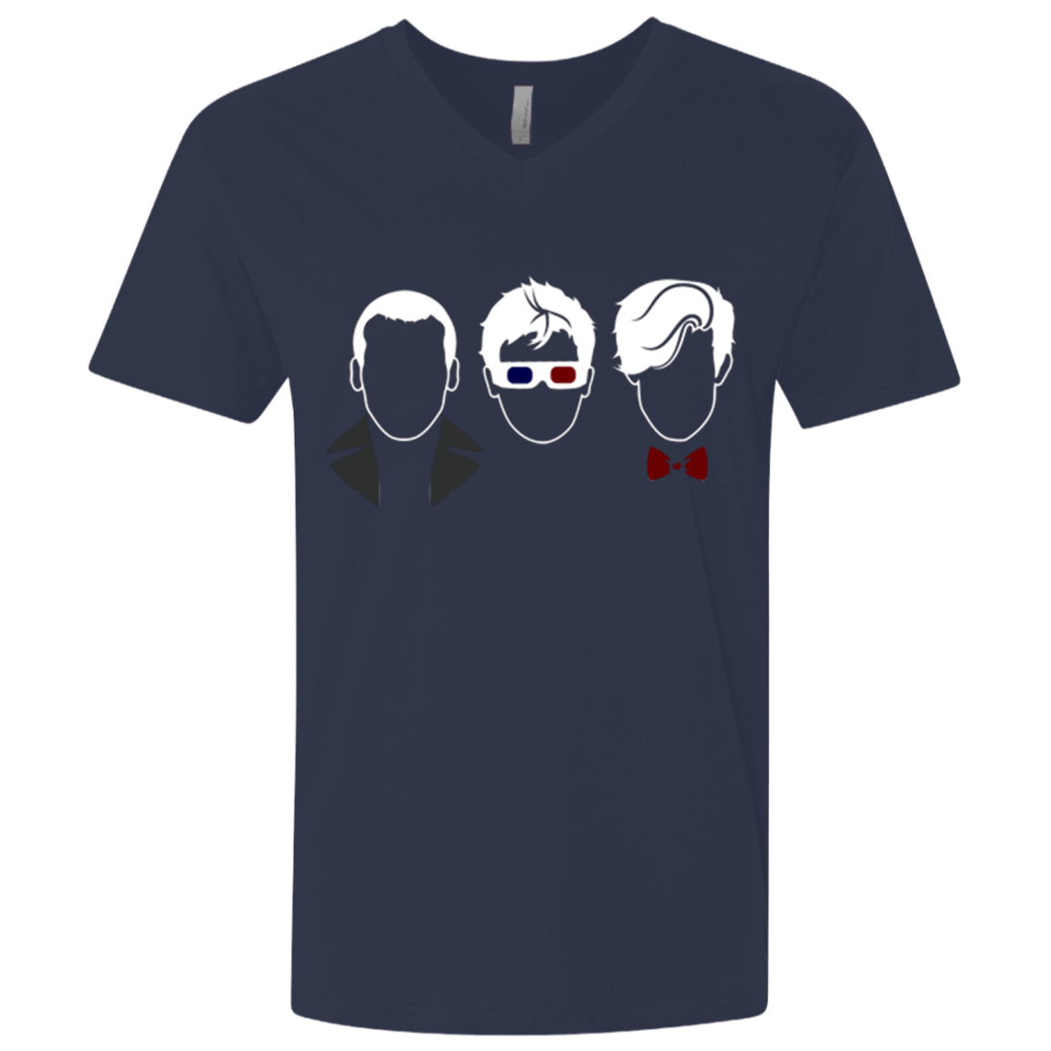 T-Shirts Midnight Navy / X-Small Doctors3 Men's Premium V-Neck