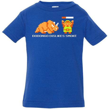 T-Shirts Royal / 6 Months Dodongo Dislikes Smoke Infant Premium T-Shirt