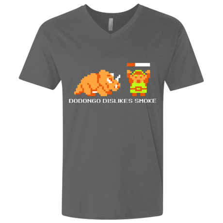 T-Shirts Heavy Metal / X-Small Dodongo Dislikes Smoke Men's Premium V-Neck