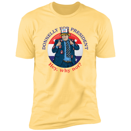 T-Shirts Banana Cream / S Donnelly 4 Pres Men's Premium T-Shirt