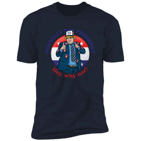 T-Shirts Midnight Navy / S Donnelly 4 Pres Men's Premium T-Shirt