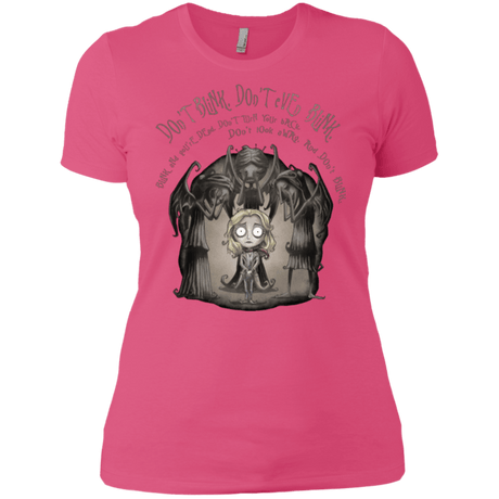 T-Shirts Hot Pink / X-Small Dont Blink Women's Premium T-Shirt