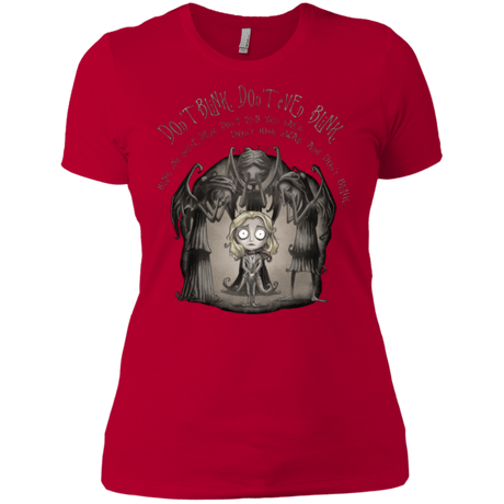 T-Shirts Red / X-Small Dont Blink Women's Premium T-Shirt