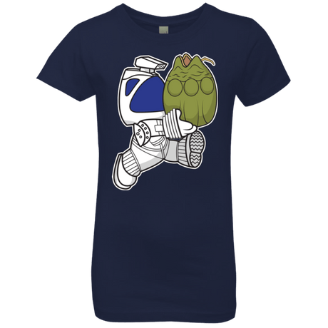 T-Shirts Midnight Navy / YXS Dont Drop The Egg Girls Premium T-Shirt