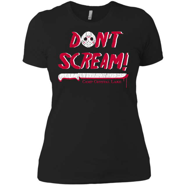 T-Shirts Black / X-Small Dont Scream Women's Premium T-Shirt