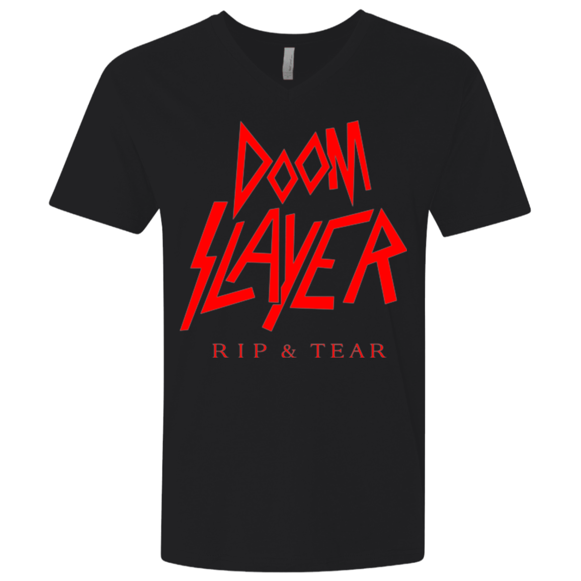 T-Shirts Black / X-Small Doom Slayer Men's Premium V-Neck
