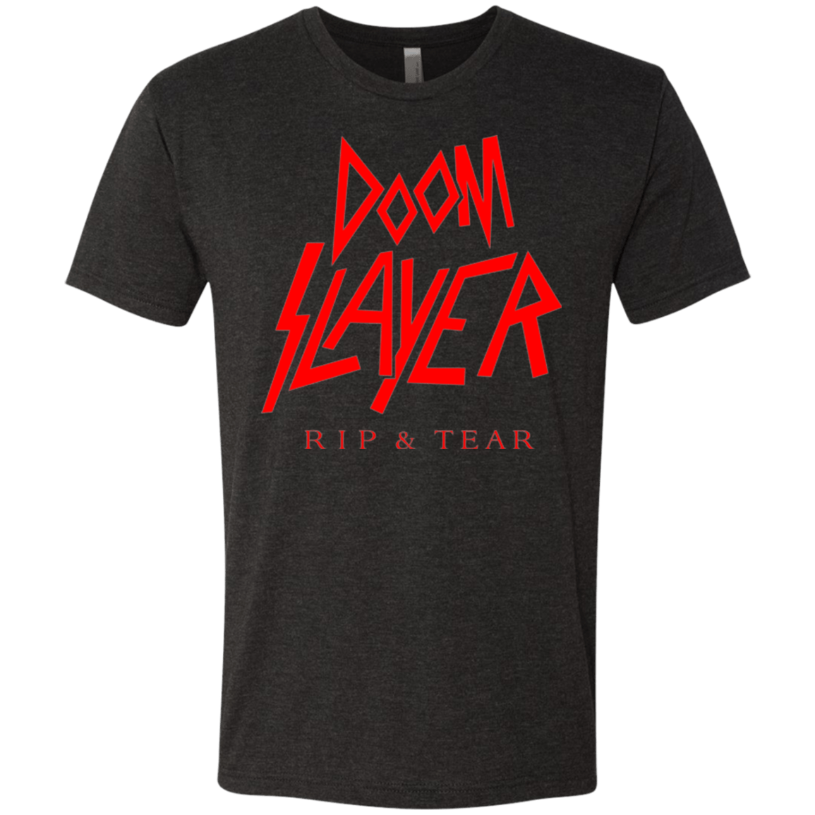 T-Shirts Vintage Black / Small Doom Slayer Men's Triblend T-Shirt