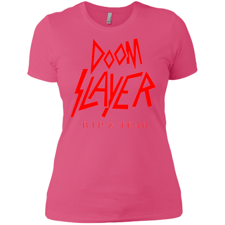 T-Shirts Hot Pink / X-Small Doom Slayer Women's Premium T-Shirt