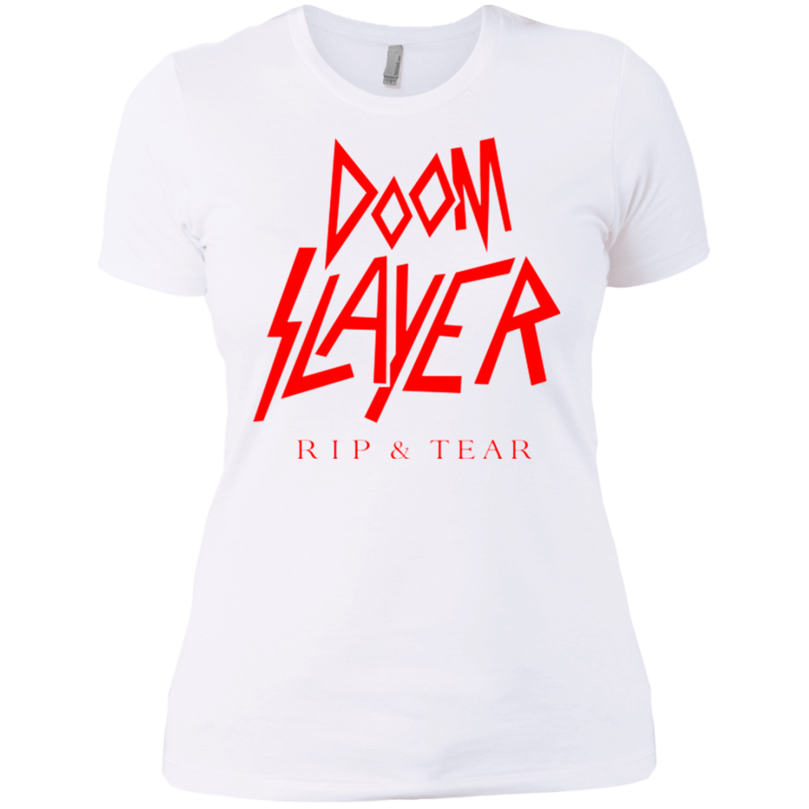 T-Shirts White / X-Small Doom Slayer Women's Premium T-Shirt
