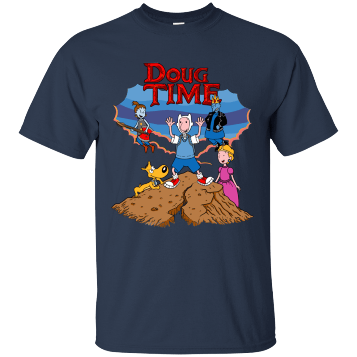T-Shirts Navy / Small Doug Time T-Shirt