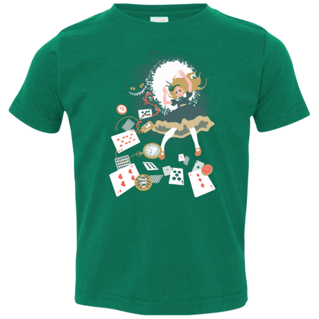 T-Shirts Kelly / 2T Down the rabbit hole Toddler Premium T-Shirt