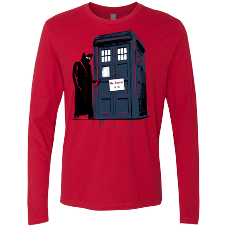 T-Shirts Red / Small DR Banksy 10 Men's Premium Long Sleeve