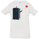 T-Shirts White / 6 Months Dr Banksy Rose Balloon Infant PremiumT-Shirt