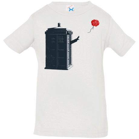 T-Shirts White / 6 Months Dr Banksy Rose Balloon Infant PremiumT-Shirt