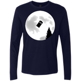 T-Shirts Midnight Navy / Small Dr Phone Home Men's Premium Long Sleeve