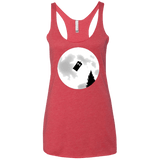 T-Shirts Vintage Red / X-Small Dr Phone Home Women's Triblend Racerback Tank