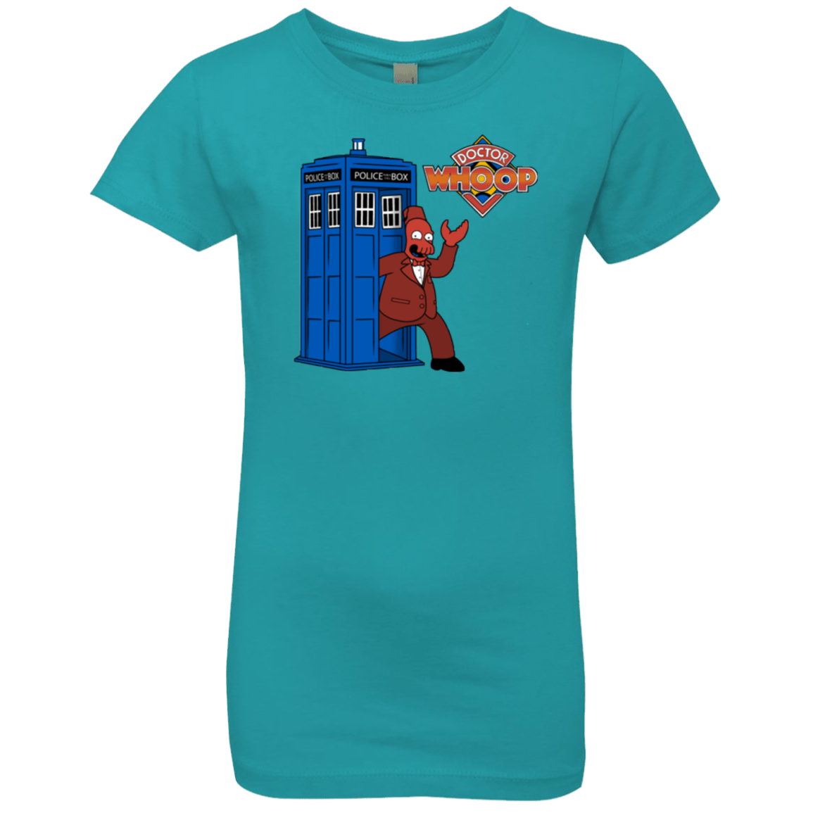 T-Shirts Tahiti Blue / YXS Dr. Whoop Girls Premium T-Shirt