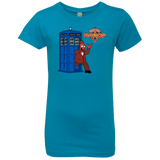 T-Shirts Turquoise / YXS Dr. Whoop Girls Premium T-Shirt