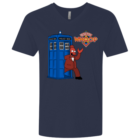 T-Shirts Midnight Navy / X-Small Dr. Whoop Men's Premium V-Neck