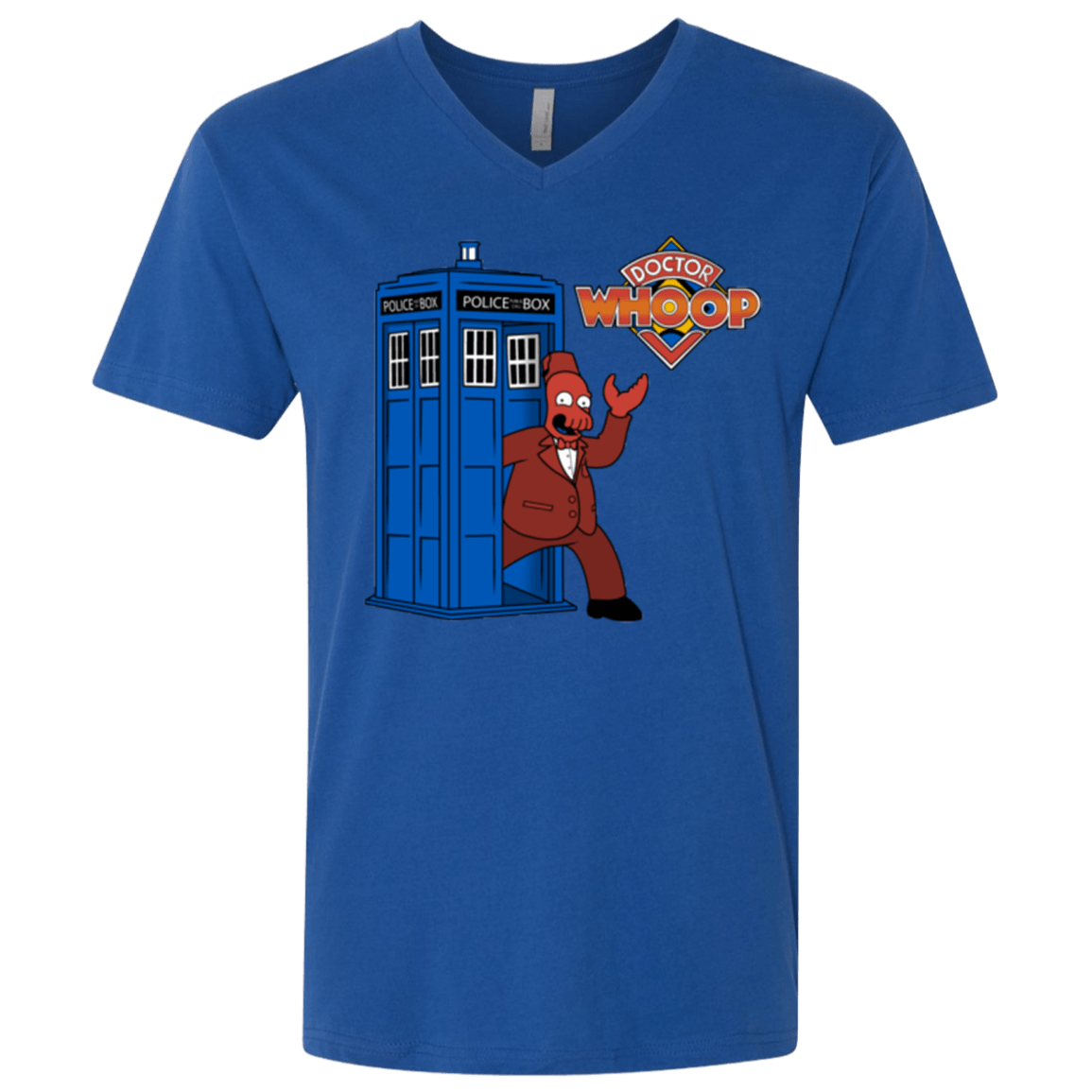 T-Shirts Royal / X-Small Dr. Whoop Men's Premium V-Neck