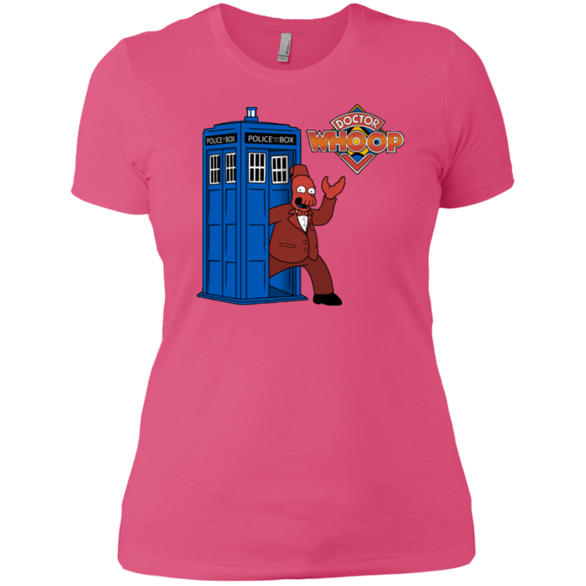 T-Shirts Hot Pink / X-Small Dr. Whoop Women's Premium T-Shirt